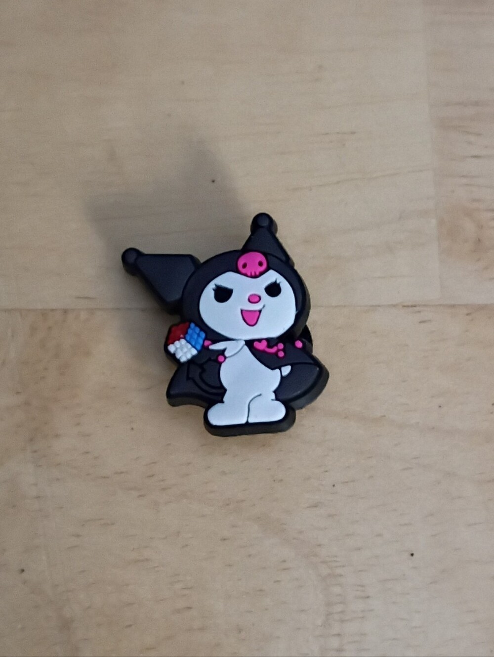 10 for $10 Jibbitz Croc Charms - Sanrio Kuromi w/ Rubix Cube & Cape Hello Kitty
